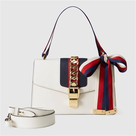 white small gucci hand bag|vintage gucci white shoulder bag.